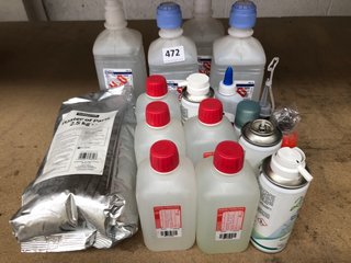 (COLLECTION ONLY) QTY OF ASSORTED 2WORK LABEL REMOVER & EBIN WONDER BOND ADHESIVE SPRAY PLEASE NOTE 18+ ONLY ID MAY BE REQUIRED: LOCATION - AR16