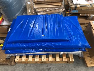 PALLET OF ASSORTED BABY MATTRESSES TO INCLUDE MOTHER NURTURE ECO FIBRE COT BED MATTRESS: LOCATION - B5 (KERBSIDE PALLET DELIVERY)