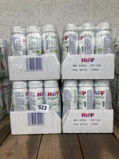 (COLLECTION ONLY) QTY OF HIPP 200ML ORGANIC COMBIOTIC FIRST INFANT MILK - FROM BIRTH - BBE: 20.08.2024: LOCATION - BR9