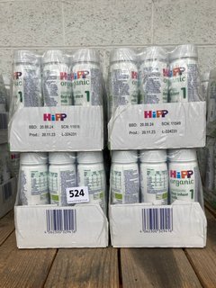 (COLLECTION ONLY) QTY OF HIPP 200ML ORGANIC COMBIOTIC FIRST INFANT MILK - FROM BIRTH - BBE: 20.08.2024: LOCATION - BR9