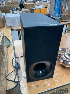 SONY HT-ZF9 ACTIVE SUBWOOFER IN BLACK: LOCATION - B8