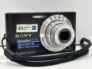 SONY CYBER-SHOT DSC-W320 COMPACT CAMERA IN BLACK. (WITH BATTERY) [JPTM117250]