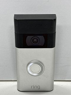 RING 2ND GEN. VIDEO DOORBELL HOME SECURITY DEVICE IN NICKEL: MODEL NO 5UM5E5 (UNIT ONLY) [JPTM117319]