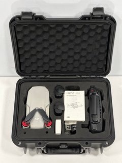 DJI MAVIC MINI DRONE IN GRAY: MODEL NO MT1SD25 (WITH TRAVEL CASE, CONTROLLER, 2X BATTERY'S AND OTHER ACCESSORIES) [JPTM116778]