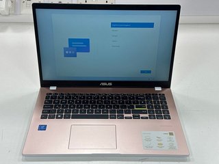ASUS VIVOBOOK 128 GB LAPTOP IN ROSE PINK: MODEL NO E510M (WITH BOX & ALL ACCESSORIES). INTEL CELERON N4020 @ 1.10 GHZ, 4 GB RAM, 15.6" SCREEN, INTEL UHD GRAPHICS 600 [JPTM117228]