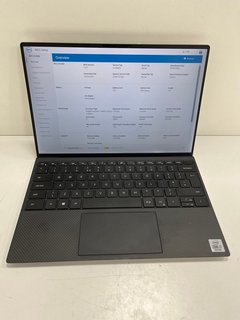DELL XPS 13 LAPTOP IN SILVER: MODEL NO 9300 (UNIT ONLY, MOTHERBOARD REMOVED, SCREEN TURNED ON PRIOR PCB REMOVED. SPARES AND REPAIRS. PARTS ONLY.). [JPTM116650]
