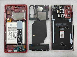 SAMSUNG GALAXY S20 FE 4G SMARTPHONE IN CLOUD RED: MODEL NO SM-G780F/DS (UNIT ONLY, MAIN PCB REMOVED. FINAL IMAGE TO SHOW SCREEN TURNED ON PRIOR TO BEING REMOVED FROM PHONE ONLY (SPARES & REPAIRS)) [J