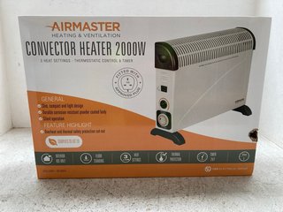 AIRMASTER CONVECTOR HEATER 2000W HC2TIM: LOCATION - A5