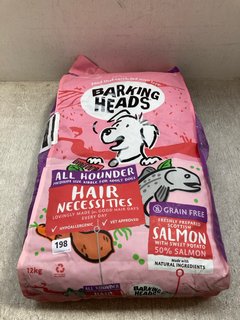 BARKING HEADS ALL HOUNDER MEDIUM SIZE KIBBLE FOR ADULT DOGS - BBE: 11.09.2025: LOCATION - A7