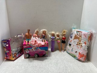 QTY OF ASSORTED TOYS TO INCLUDE BARBIE SPORT CRUISER: LOCATION - A10