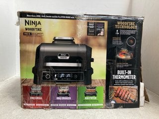 NINJA WOOD FIRE PRO XL ELECTRIC BBQ GRILL & SMOKER - RRP £499.99: LOCATION - A12