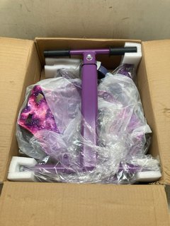 GO KART FOR HOVERBOARD IN PURPLE GALAXY TO BE USED WITH 6.5", 8" OR 10" WHEEL HOVERBOARDS: LOCATION - A1