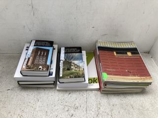 BOX OF ASSORTED BOOKS TO INCLUDE THE DICTIONARY OF URBANISM BY ROBERT COWAN: LOCATION - B7