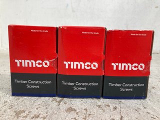 QTY OF TIMCO TWIN THREAD WOOD SCREWS: LOCATION - B7