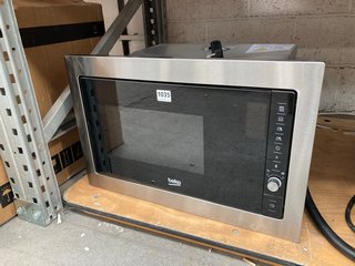 BEKO BUILT IN MICROWAVE OVEN WITH GRILL: MODEL MGB25332BG - RRP £198: LOCATION - AR14
