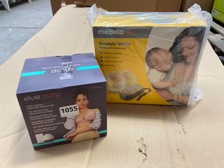 MEDELA FREESTYLE DOUBLE ELECTRIC BREAST PUMP TO INCLUDE ELVIE SINGLE BREAST PUMP: LOCATION - AR 2