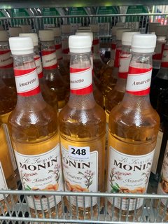 (COLLECTION ONLY) QTY OF MONIN AMARETTO SYRUP 1 L BBE: JULY 2024: LOCATION - A1