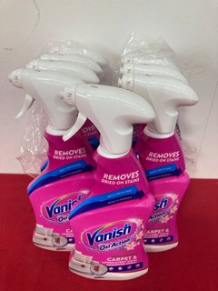 (COLLECTION ONLY) 9 X VANISH OXI ACTION SPRING FLOWERS FOR CARPETS 500ML (PLEASE NOTE: 18+YEARS ONLY. ID MAY BE REQUIRED): LOCATION - A1