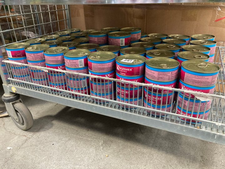 John Pye Auctions QTY OF KINGFISHER CRAB MEAT LUMP 105 G BBE