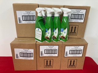 (COLLECTION ONLY) 10 X BOX OF 4 NATURAL HUTCH AND CAGE CLEANER 500ML: LOCATION - A1