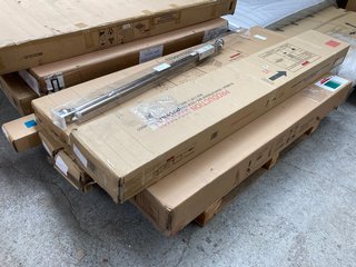 PALLET OF ASSORTED INCOMPLETE JOHN LEWIS & PARTNERS BED FRAME COMPONENTS: LOCATION - A4 (KERBSIDE PALLET DELIVERY)