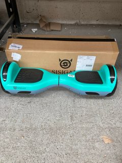 (COLLECTION ONLY) SISIGAD HOVERBOARD IN TEAL AND GREY: LOCATION - BR9