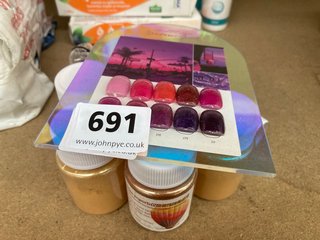 (COLLECTION ONLY) QTY OF ASSORTED ITEMS TO INCLUDE VERDEENI NAIL GEL NAIL CAPS AND BRAVA ADHESIVE REMOVER SPRAY: LOCATION - BR20