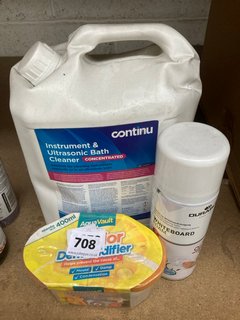 (COLLECTION ONLY) QTY OF ASSORTED CHEMICALS TO INCLUDE CONTINU INSTRUMENT & ULTRASONIC BATH CLEANER CONCENTRATE SOLUTION (PLEASE NOTE: 18+YEARS ONLY. ID MAY BE REQUIRED): LOCATION - BR23