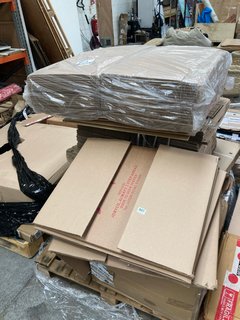 PALLET OF ASSORTED PACKAGING MATERIALS: LOCATION - B6 (KERBSIDE PALLET DELIVERY)