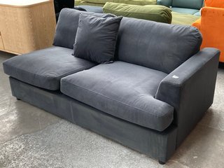 2 SEATER SOFA IN BLACK: LOCATION - C3