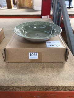 NKUKU ELA PASTA BOWL IN SAGE GREEN: LOCATION - BR