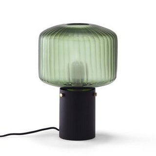 AM.PM KIWANGO BLOWN TINTED GLASS TABLE LAMP. RRP - £235: LOCATION - DR