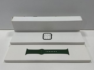 APPLE WATCH SERIES 7 45MM SMART WATCH IN GREEN ALU CASE CLOVER SP BAND: MODEL NO A2478 (WITH BOX & ALL ACCESSORIES) [JPTM117521]. THIS PRODUCT IS FULLY FUNCTIONAL AND IS PART OF OUR PREMIUM TECH AND