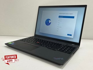 LENOVO THINKPAD P16S GEN 1 512GB SSD LAPTOP: MODEL NO 21BT000AUK (UNIT ONLY, WITH 65W CHARGER). INTEL CORE I7-1260P @ 2.10GHZ, 32GB RAM, 16.0" SCREEN, NVIDIA T550 LAPTOP GPU [JPTM116593]. THIS PRODUC
