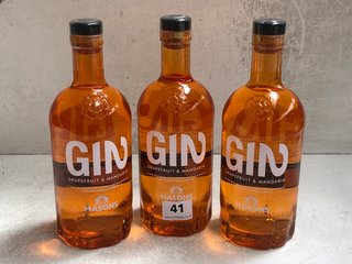 3 X MASONS GRAPEFRUIT & MANDARIN INFUSED GIN 70CL 37.5% VOL. (WE OPERATE A CHALLENGE 25 POLICY. 18+ ID MAY BE REQUIRED UPON COLLECTION/DELIVERY, E.G. A VALID PASSPORT OR PHOTO DRIVING LICENCE): LOCAT