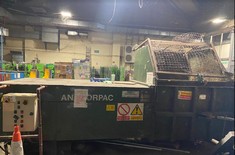 ANCHORPAC AP1500X COMPACTOR, YEAR OF MANUFACTURE: 10/1997, SERIAL NO. R56875 (PLEASE NOTE THIS IS BOLTED TO THE FLOOR AND REQUIRES SUBMISSION OF RAMS FOR APPROVAL)