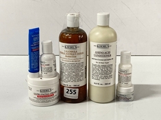 7 X ASSORTED KIEHLS PRODUCTS TO INCLUDE AMINO ACID CONDITIONER 500ML (DELIVERY ONLY)