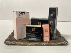 6 X ASSORTED GIVENCHY PRODUCTS TO INCLUDE MAT-FINISH & ENHANCED RADIANCE LOOSE POWDER 4-IN-1 HARMONY PASTEL (DELIVERY ONLY)