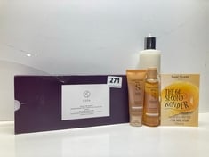 5 X ASSORTED BEAUTY PRODUCTS TO INCLUDE ESPA SIGNATURE BLENDS AROMATHERAPY BATH & BODY OIL COLLECTION (DELIVERY ONLY)