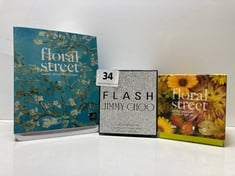 3 X ASSORTED FRAGRANCES TO INCLUDE JIMMY CHOO FLASH EAU DE PARFUM 60ML (DELIVERY ONLY)
