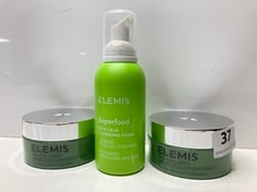 3 X ASSORTED ELEMIS PRODUCTS TO INCLUDE PRO-COLLAGEN CLEANSING BALM 100G (DELIVERY ONLY)