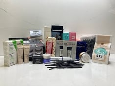 BOX OF ASSORTED BEAUTY PRODUCTS TO INCLUDE RAPIDLASH EYELASH ENHANCING SERUM (DELIVERY ONLY)