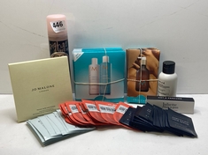 BOX OF ASSORTED BEAUTY PRODUCTS TO INCLUDE CO LAB DRY SHAMPOO (DELIVERY ONLY)