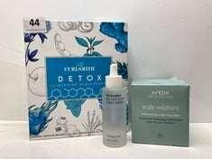 3 X ASSORTED BEAUTY PRODUCTS TO INCLUDE CURLSMITH DETOX CLARIFYING SCALP SYSTEM (DELIVERY ONLY)