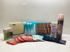 BOX OF ASSORTED BEAUTY PRODUCTS TO INCLUDE CO LAB DRY SHAMPOO (DELIVERY ONLY)