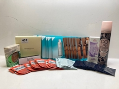 BOX OF ASSORTED BEAUTY PRODUCTS TO INCLUDE CO LAB DRY SHAMPOO (DELIVERY ONLY)