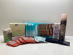 BOX OF ASSORTED BEAUTY PRODUCTS TO INCLUDE CO LAB DRY SHAMPOO (DELIVERY ONLY)