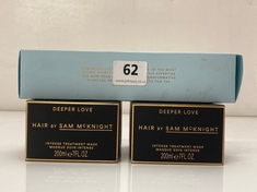 3 X ASSORTED HAIR BY SAM MCKNIGHT PRODUCTS TO INCLUDE DRY SHAMPOO 250ML (DELIVERY ONLY)