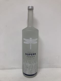SUPERB MAGNUM VODKA 3L ABV 37.5% (PLEASE NOTE: 18+YEARS ONLY. STRICTLY NO COURIER REQUESTS. COLLECTIONS FROM BA SALEROOM FROM THURSDAY 13TH - WEDNESDAY 19TH JUNE 2024 ONLY)