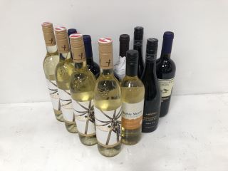 12 X ASSORTED BOTTLES OF WINE TO INCLUDE TORREQUERCIE, MEWLEN, STEIERMARK AND PASSAMANO (PLEASE NOTE: 18+YEARS ONLY. STRICTLY NO COURIER REQUESTS. COLLECTIONS FROM BA SALEROOM FROM THURSDAY 13TH - WE